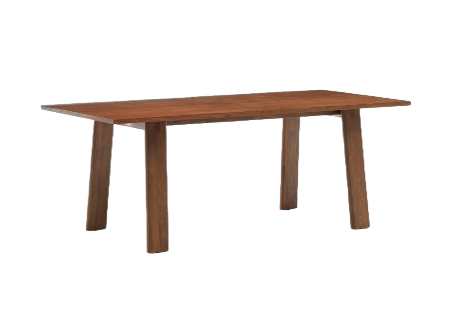 Folding table Arlen oak veneer with nut finish