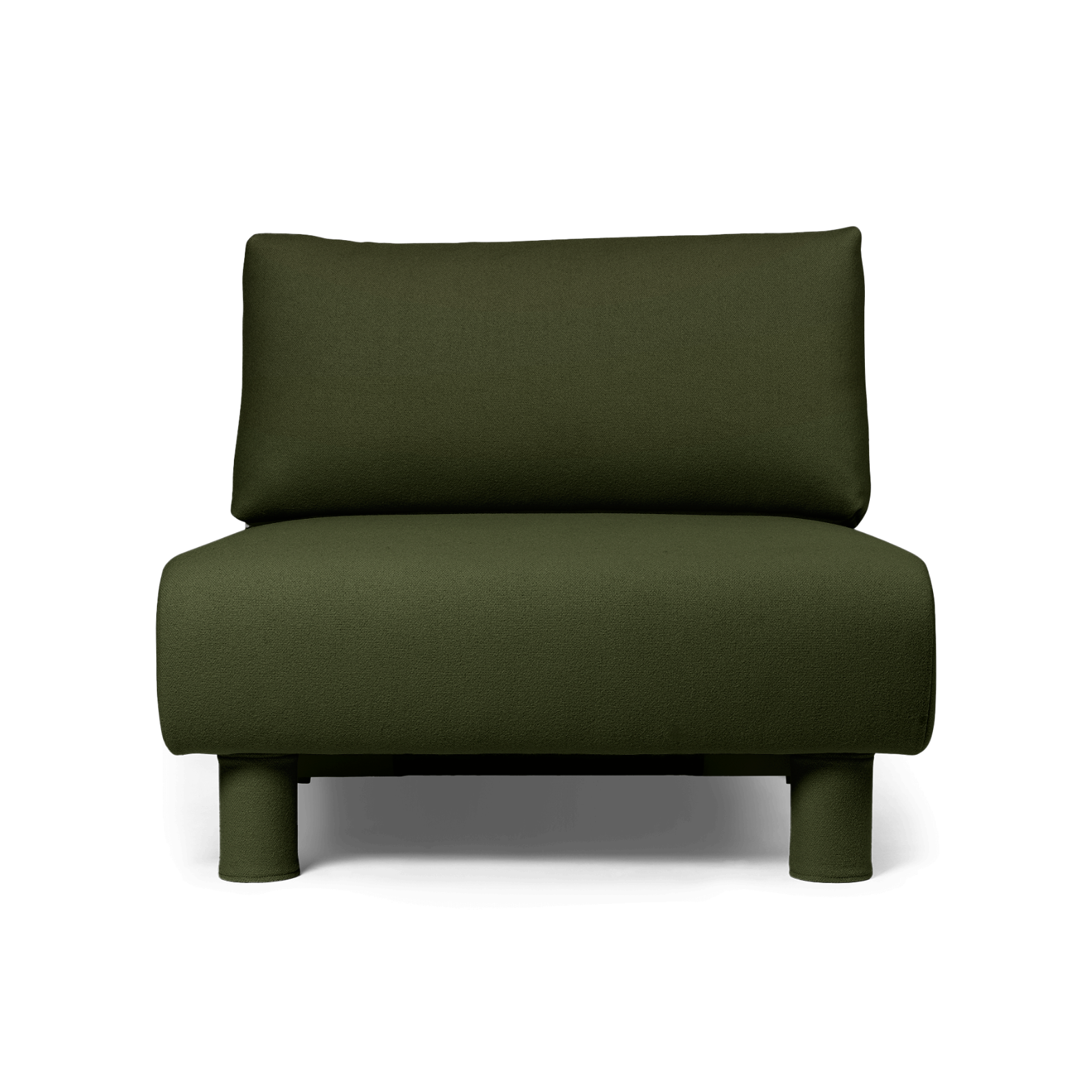 Dase modular sofa - the middle element upholstered