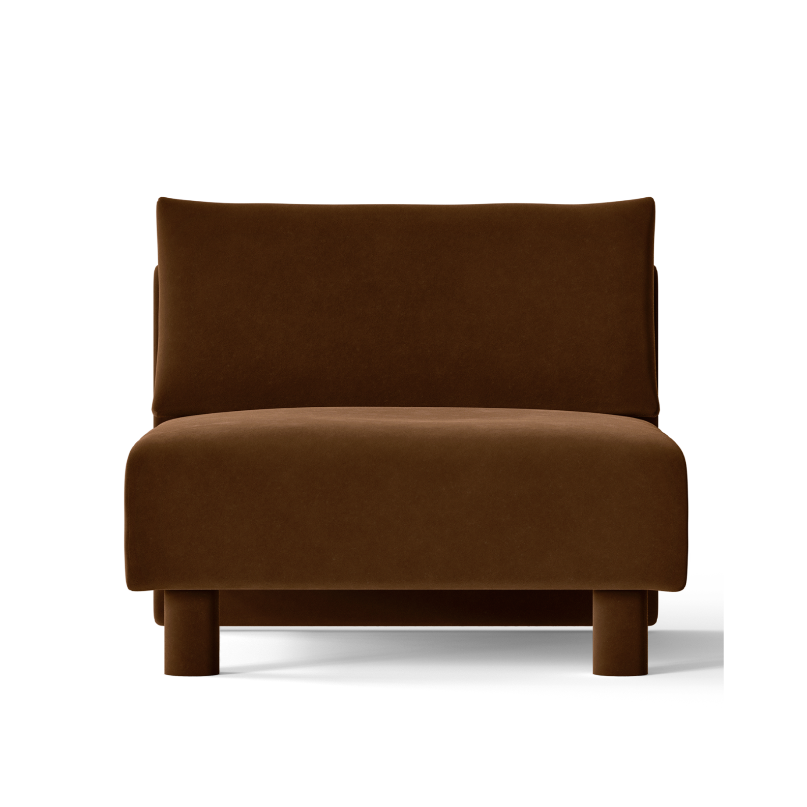 Dase modular sofa - the middle element upholstered