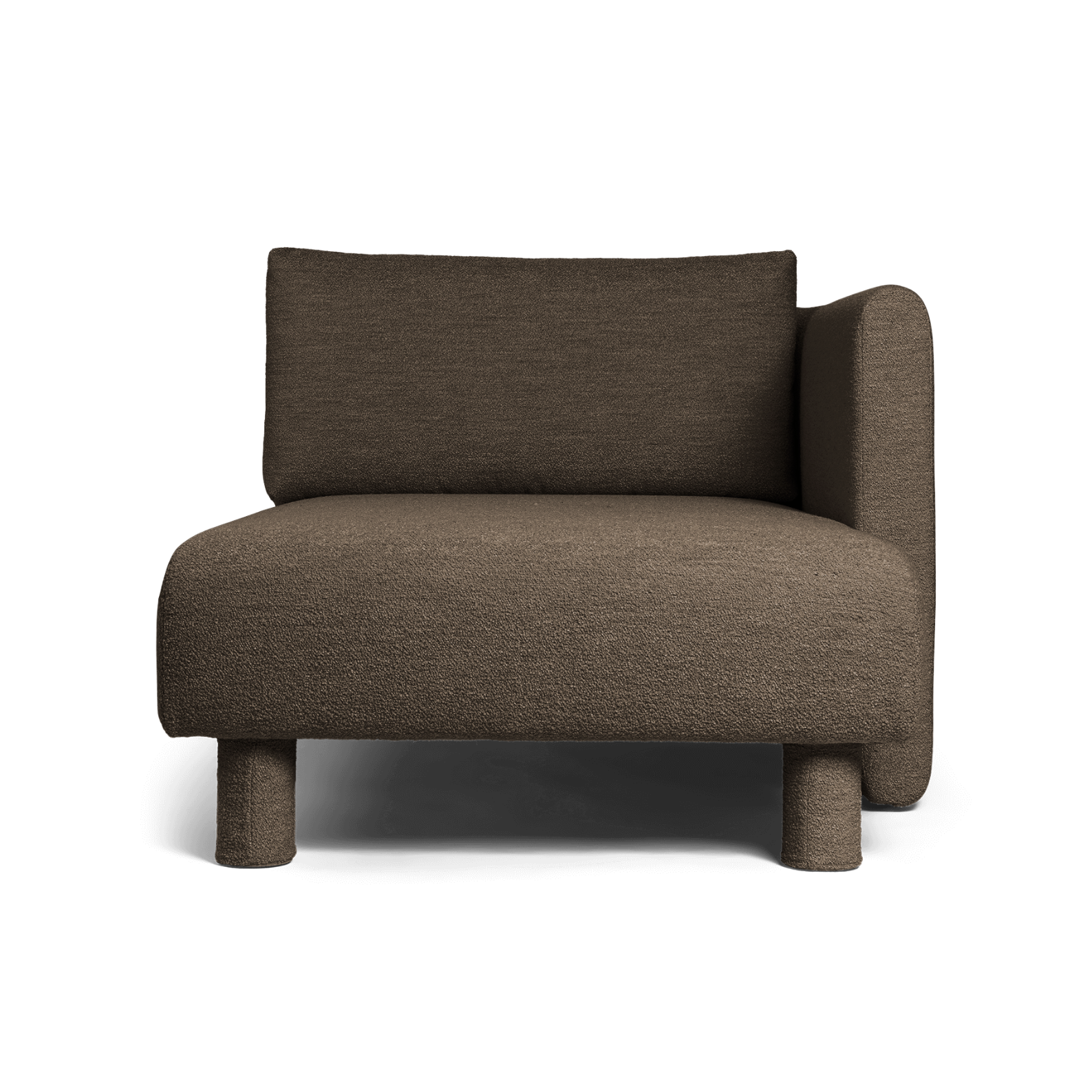 DASE Modulare Sofa - rechts gepolsterte Chaise nach rechtsem Handel