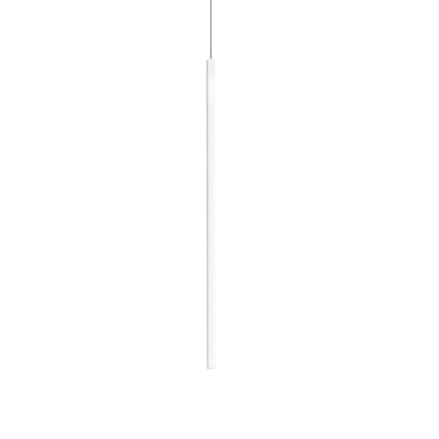 Linescapes vertical white hanging lamp