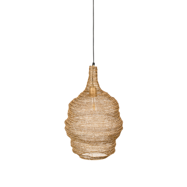 Lena gold hanging lamp