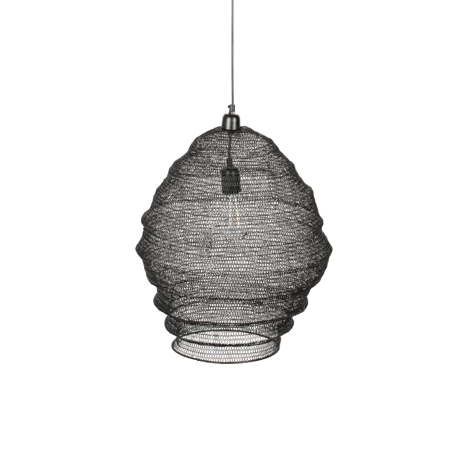 Lena black hanging lamp