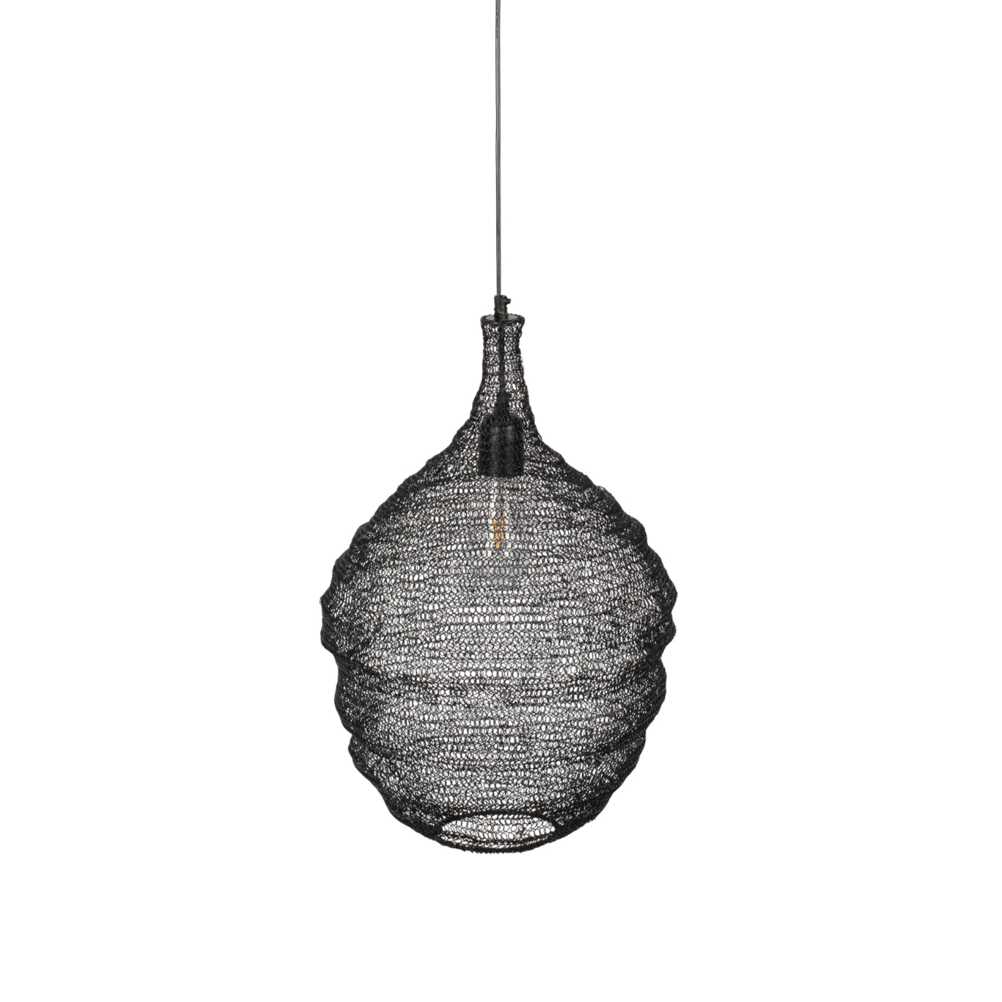 Lena Black Hanging Lampe