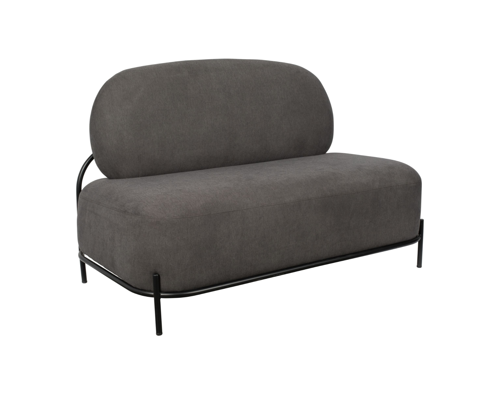 Graues Polly -Sofa