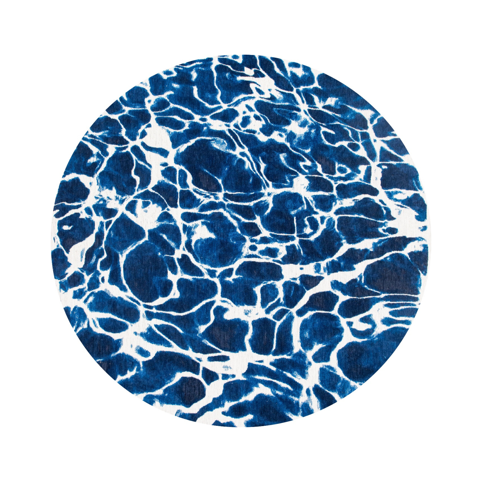 Round carpet SWIM Surf blue