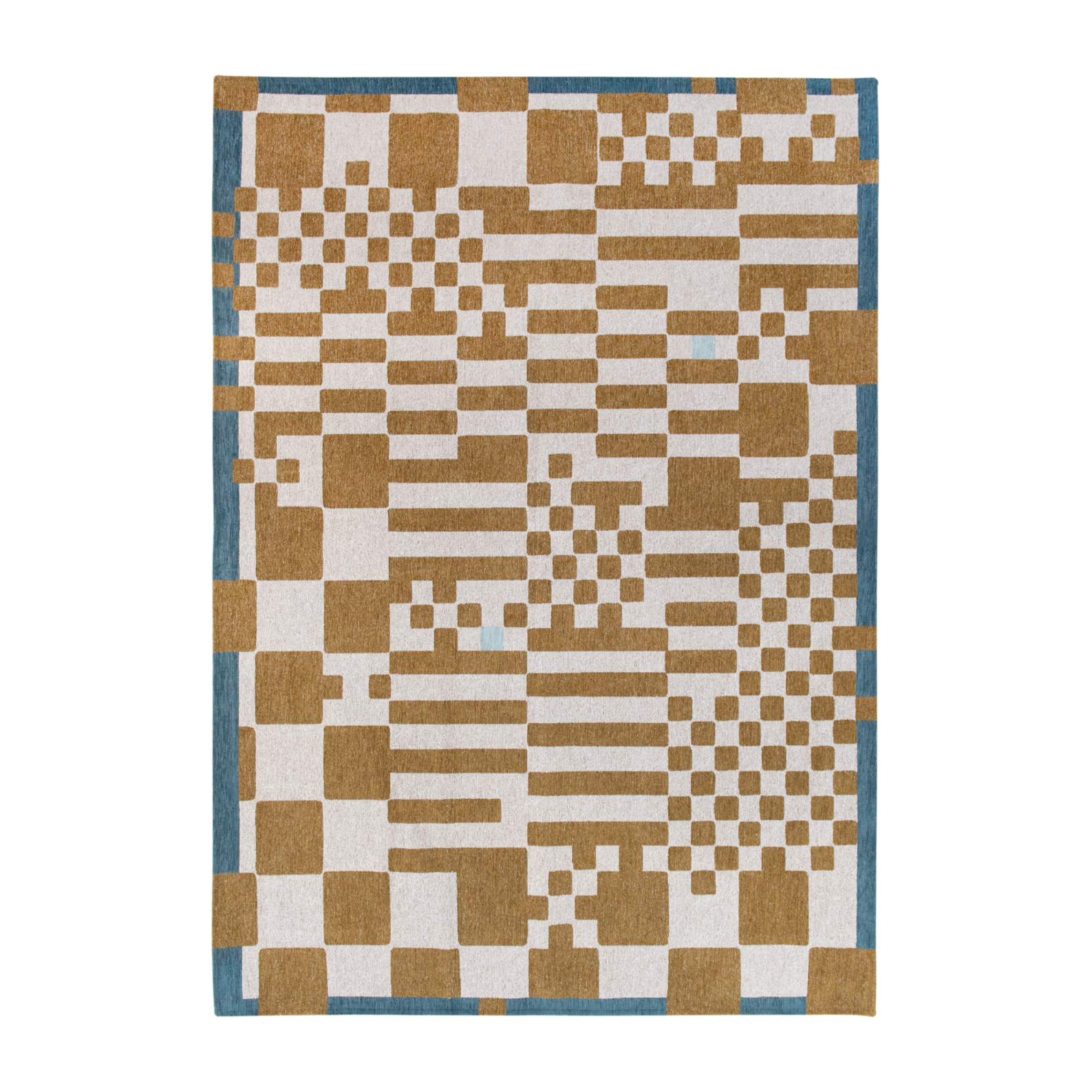 Schach Honig beige Teppich