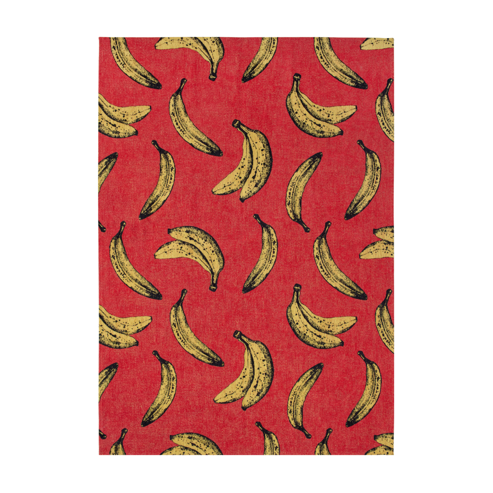 Banana rug Miami Red Red