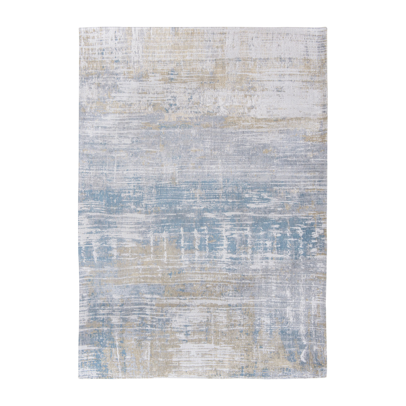 Streaks Long Island Blue-Blue rug