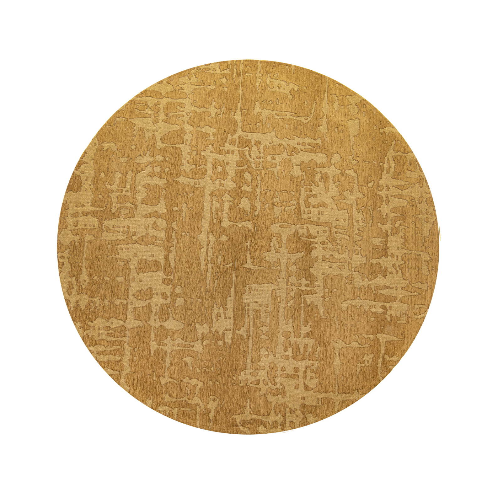 Round rug Baobab Madagascar Gold golden