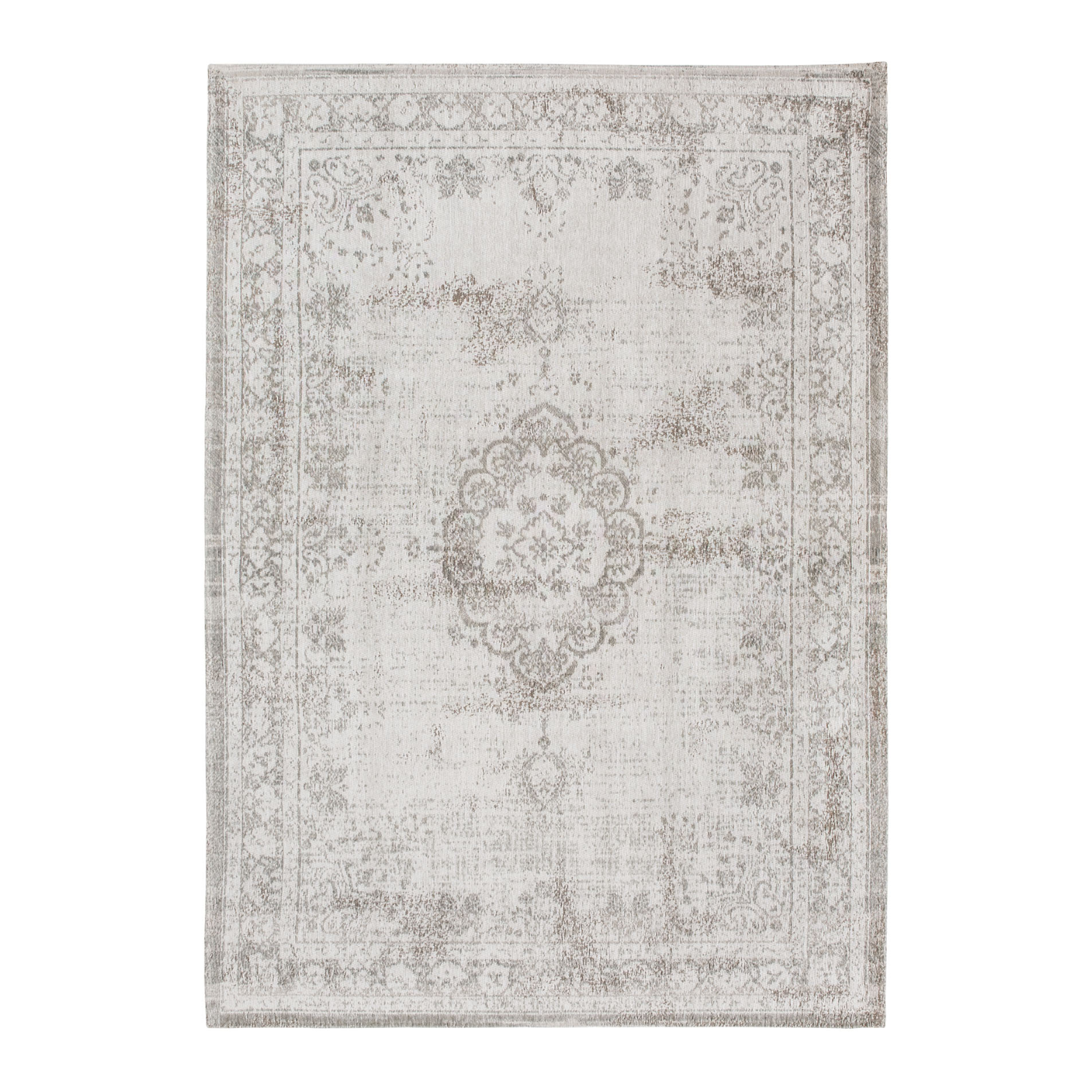 Medallion Salt & Pepper beige rug