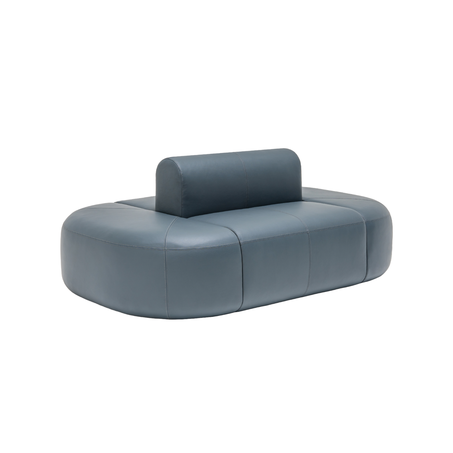 3-module sofa double upholstered artico