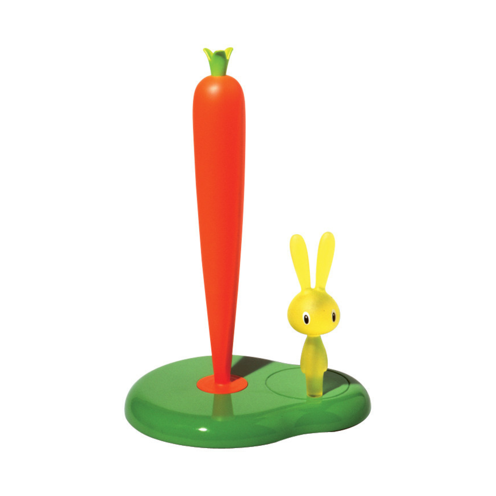 Bunny & Carrot Green paper towel stand