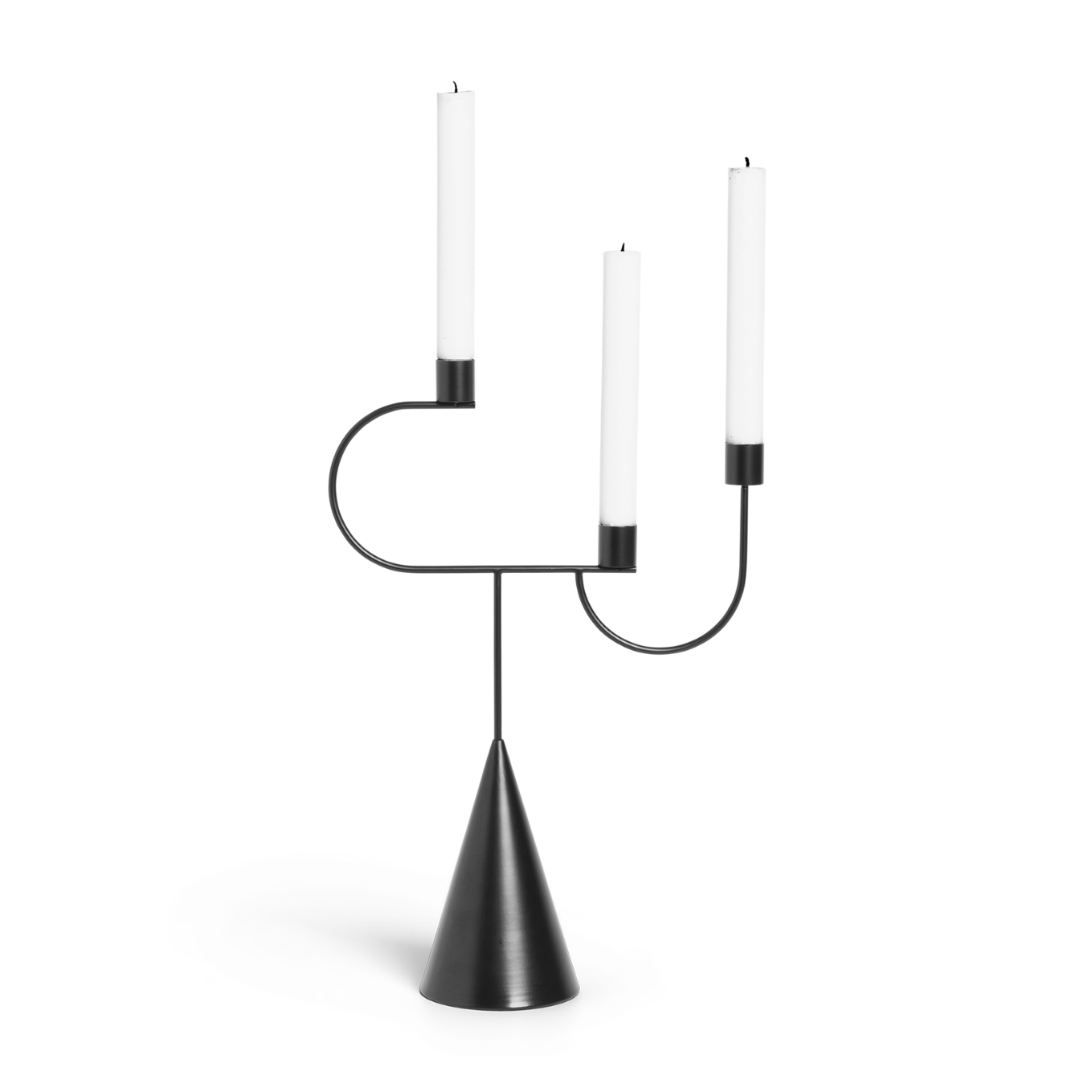 Avant Candlestick Black