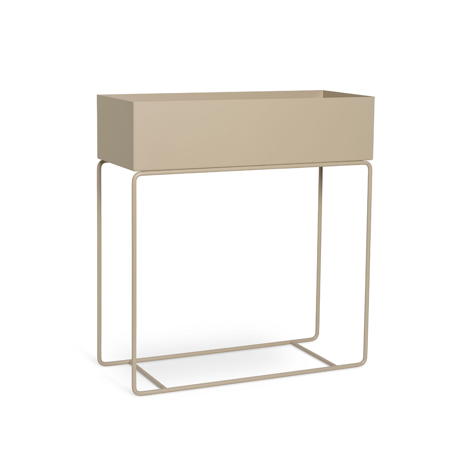 Plant box console beige