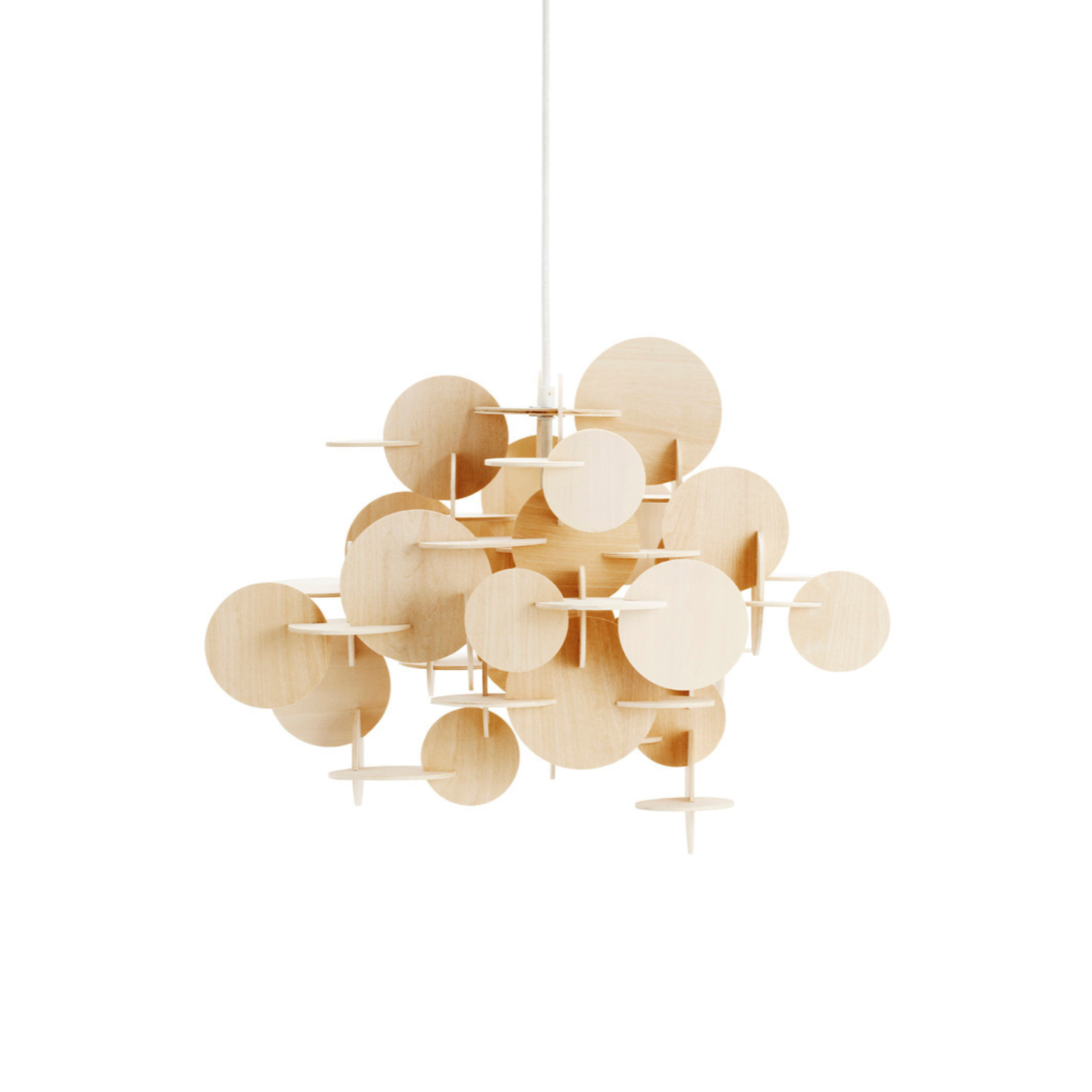 BAU Wood hanging lamp