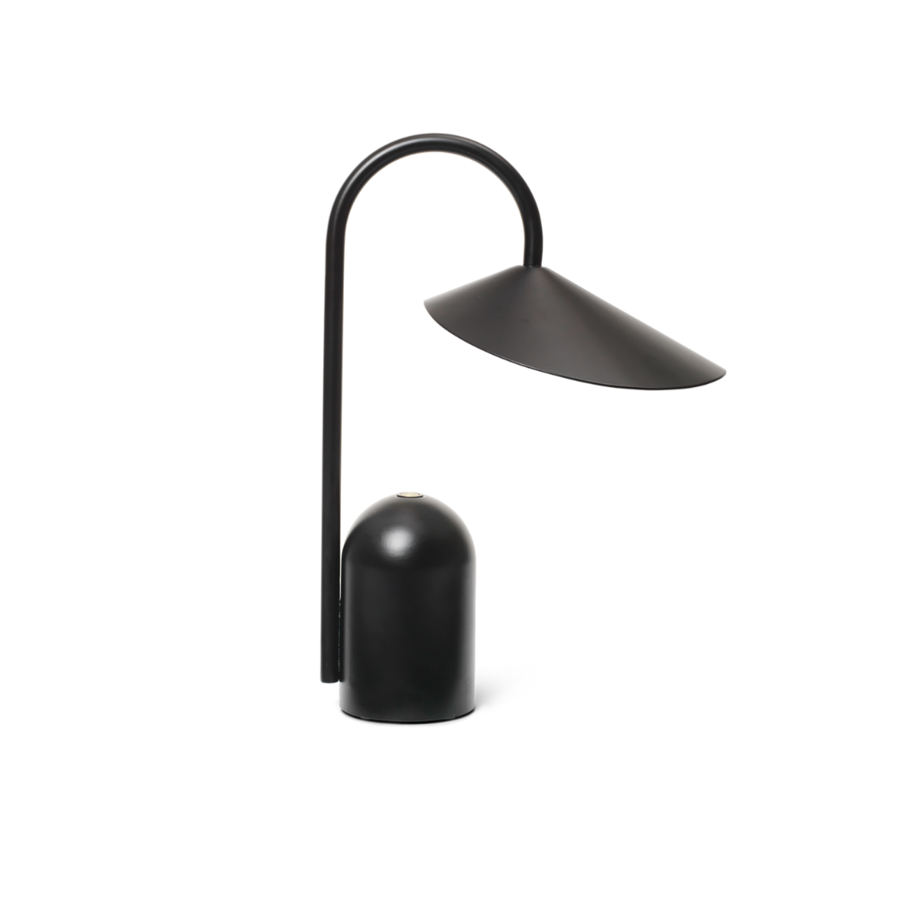 Black arum portable lamp