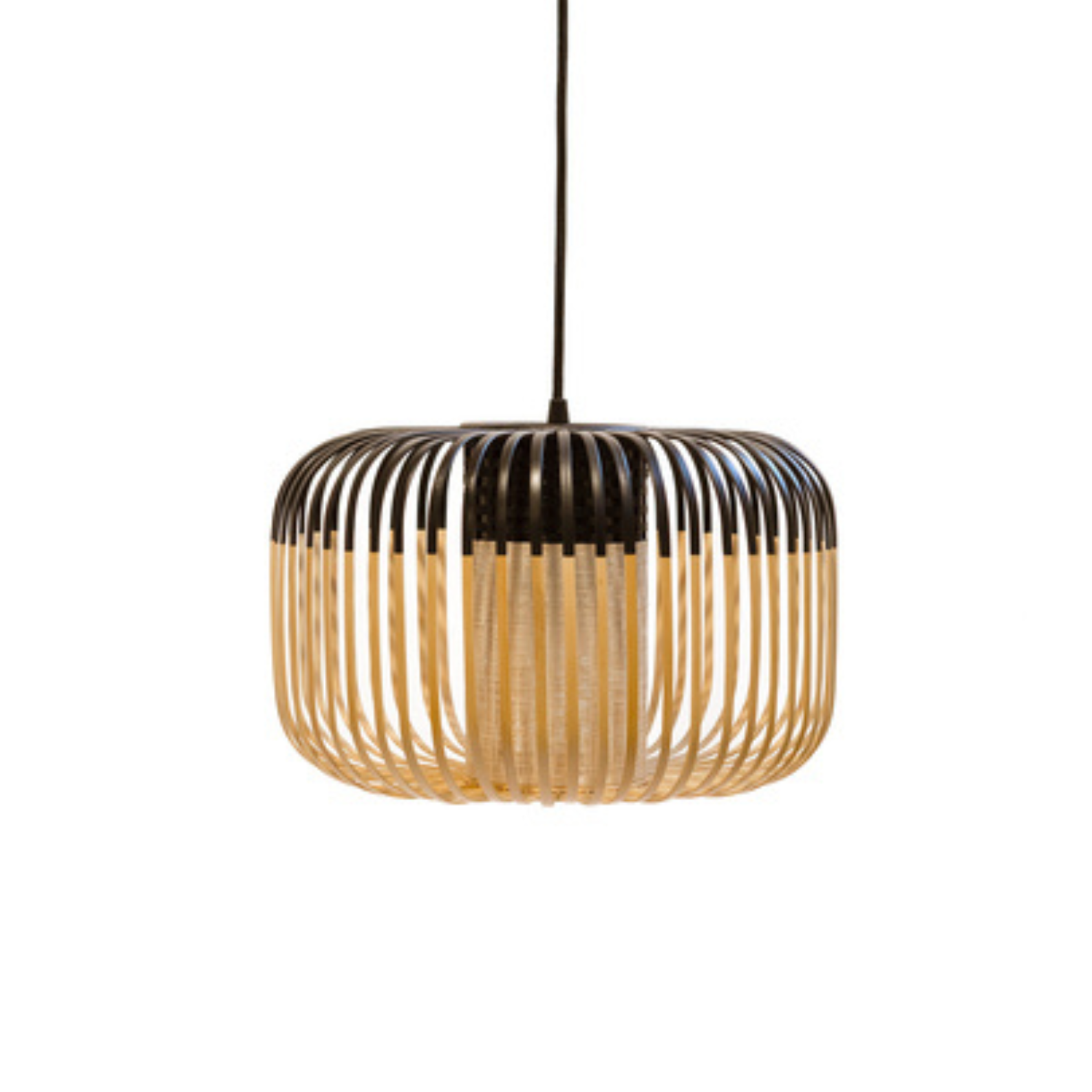 BAMBOO Black hanging lamp