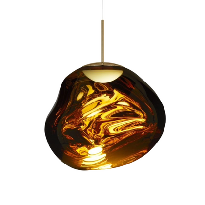 Zloty hängende Lampe schmelzen