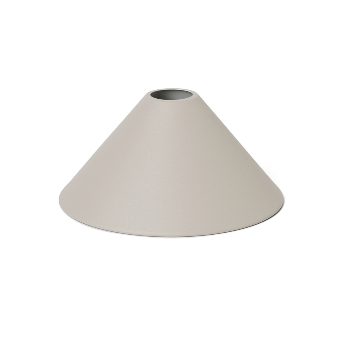 Collect Cone lampshade light gray