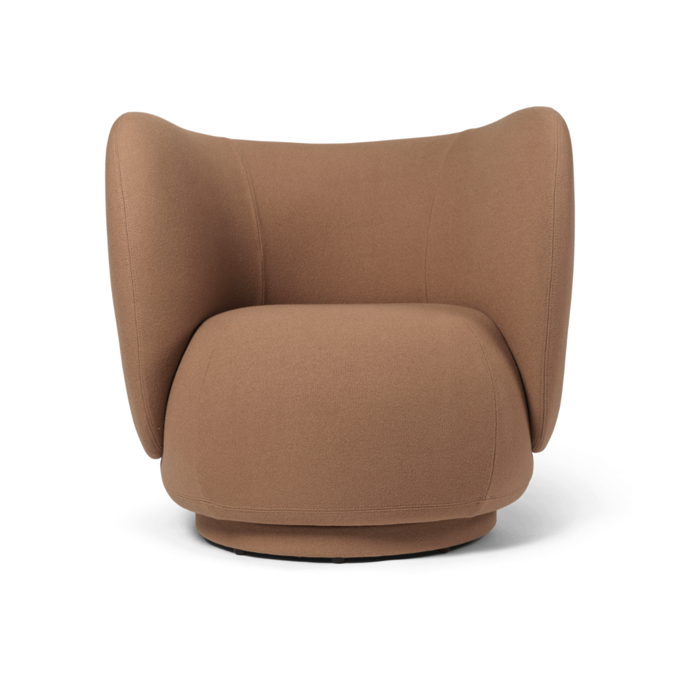 Rico Lounge Rotary Sessel Brown Tonus