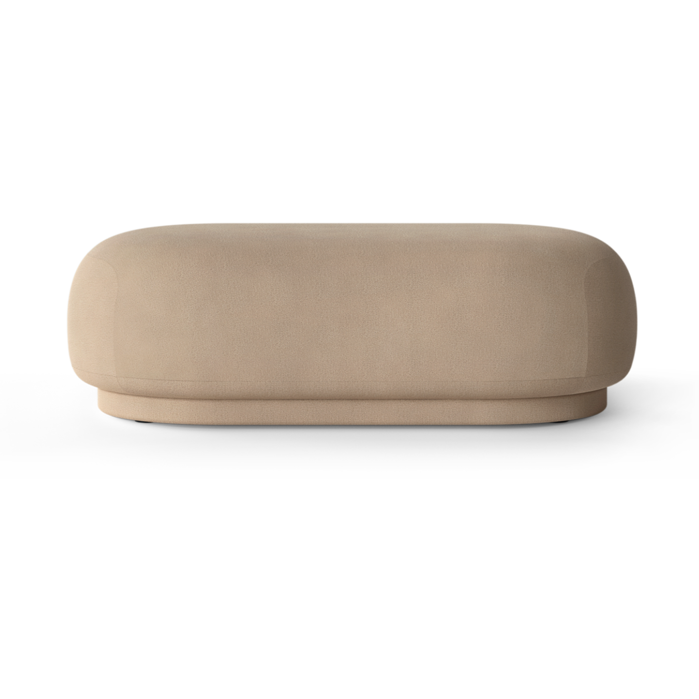 Ottoman rico brushed sand