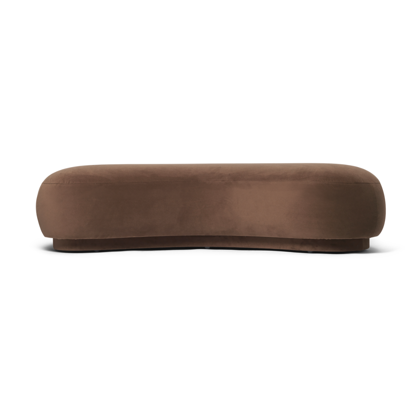 Ottomane Rico Lounger Rich Velvet Brown