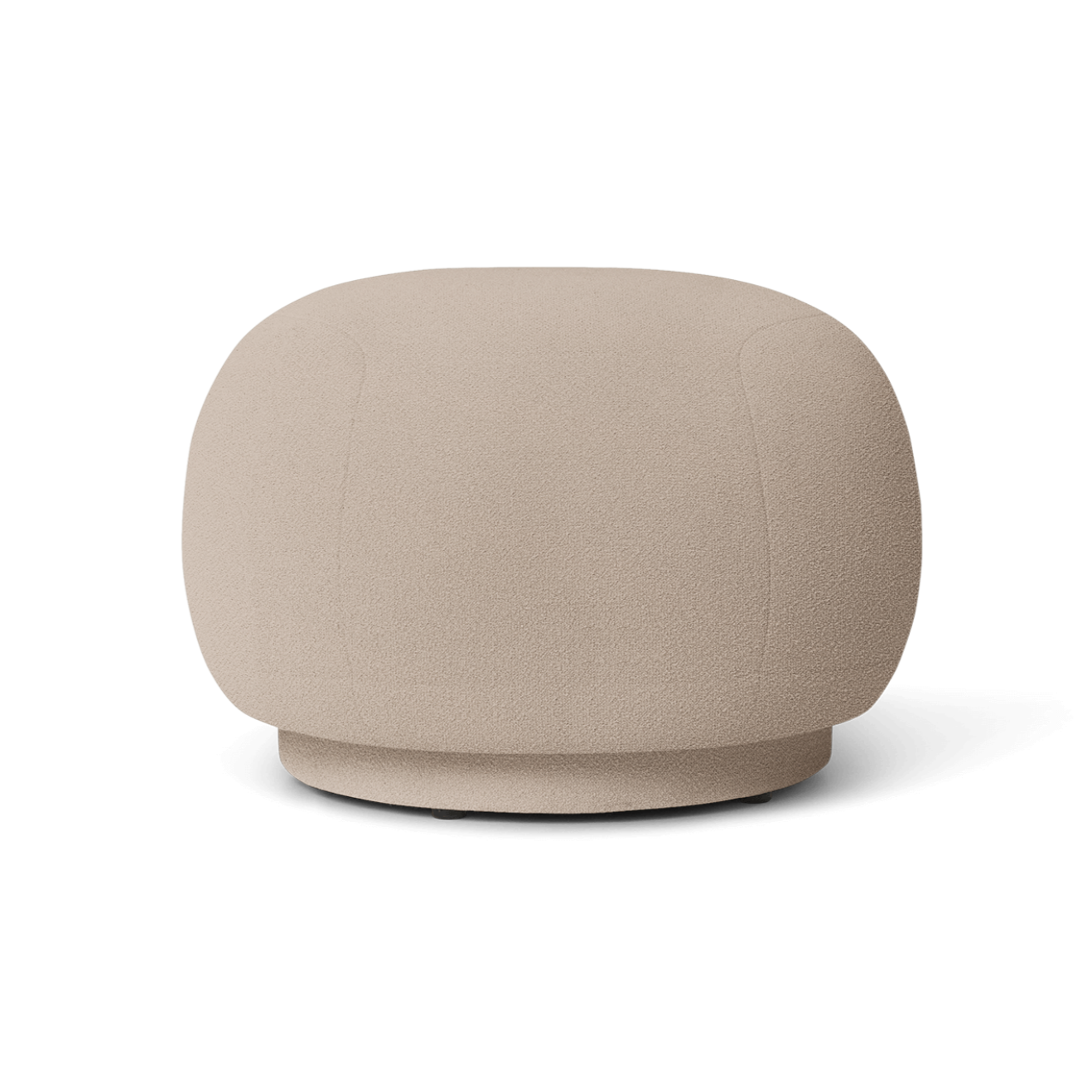 Pouf rico grain beige