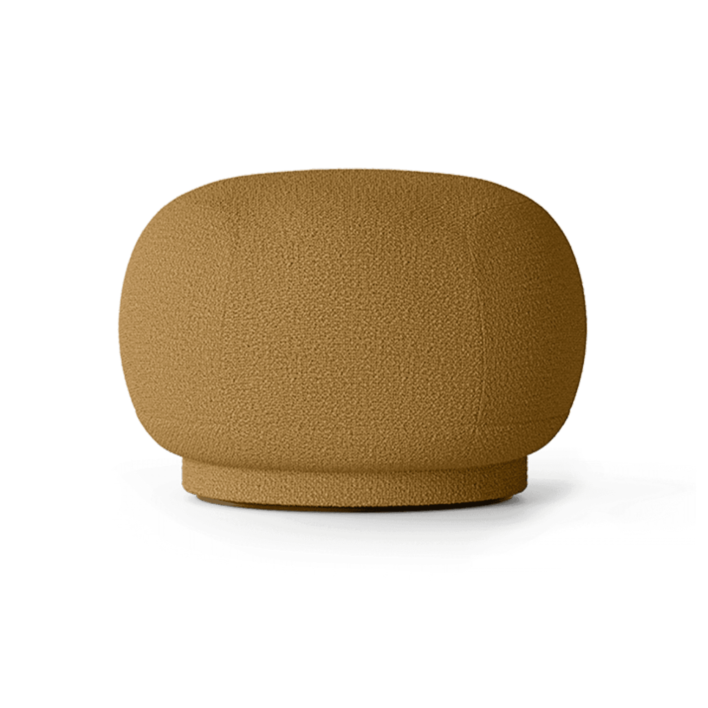 Pouf rico wool boucle caramel