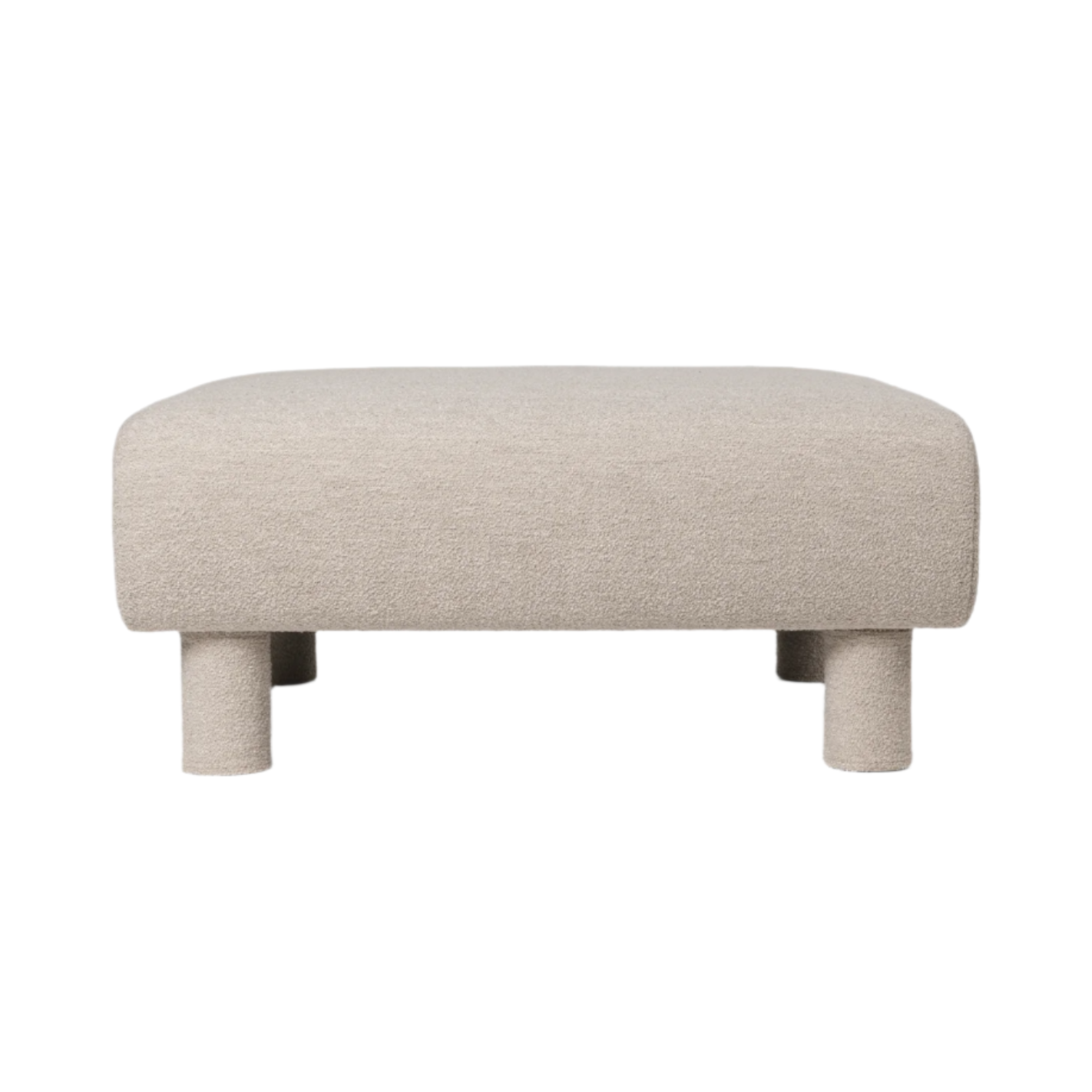 Dase -Modularsofa - PUF Soft Boclé Beige