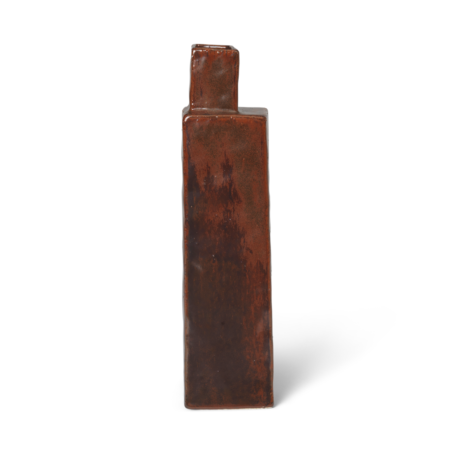 KOA rusty brown vase