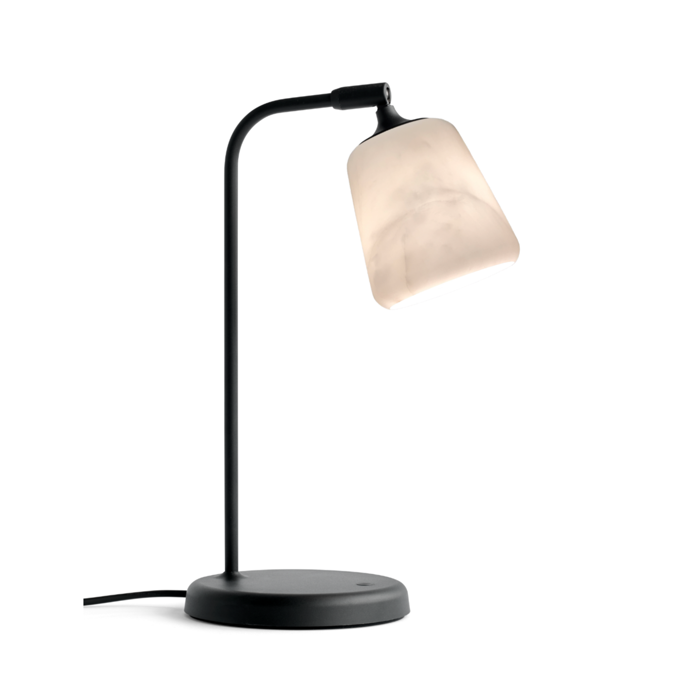 Material desk lamp - The Black Sheep White Marble