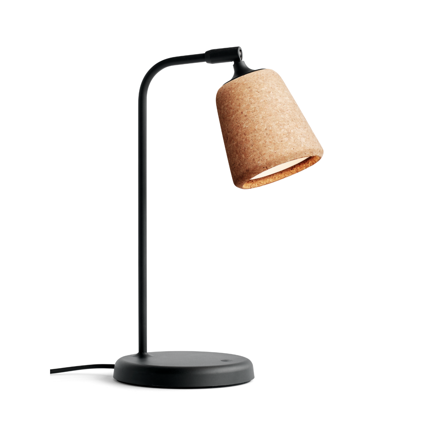 Desk lamp material natural cork