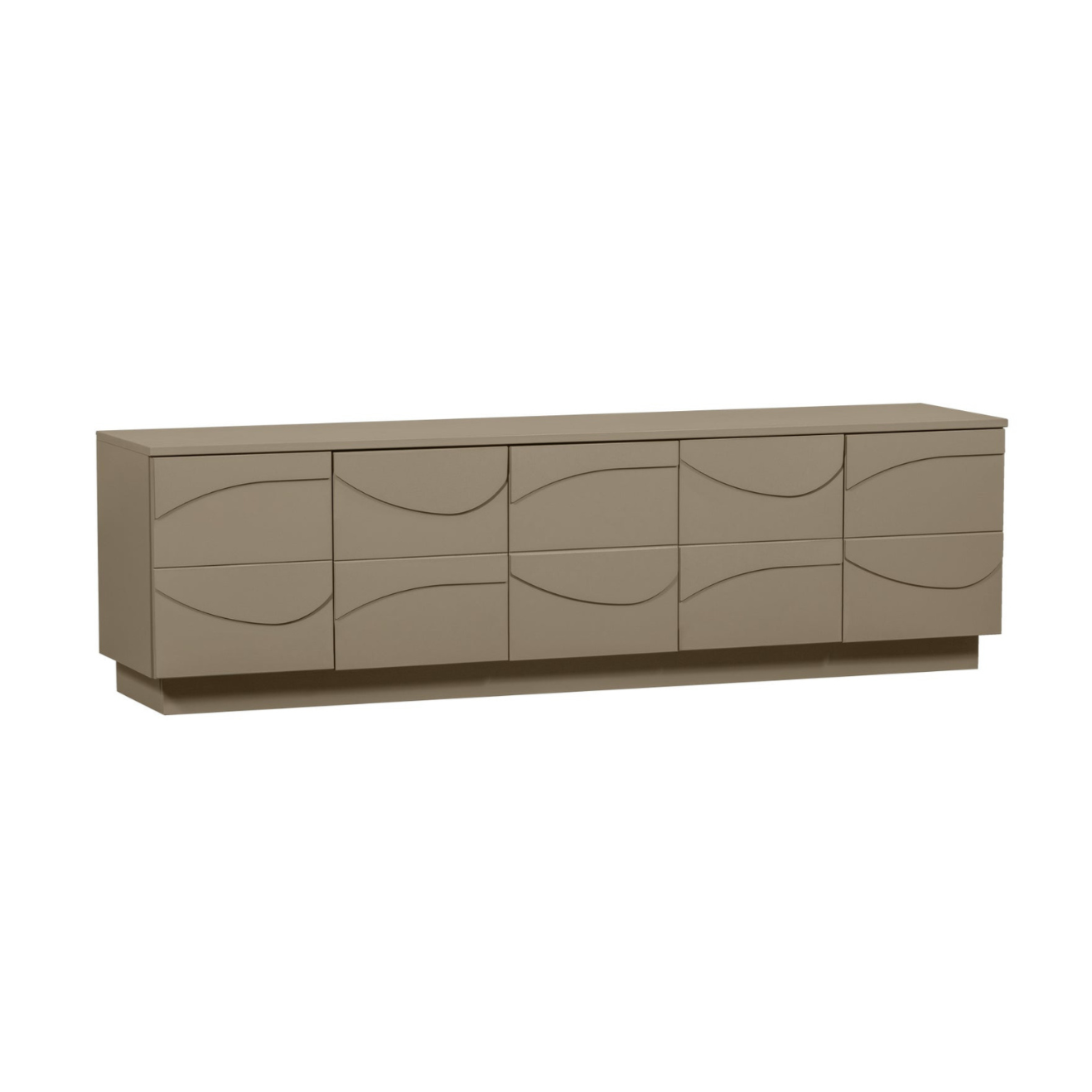 Teo TV Unit Pine Mud [FSC]