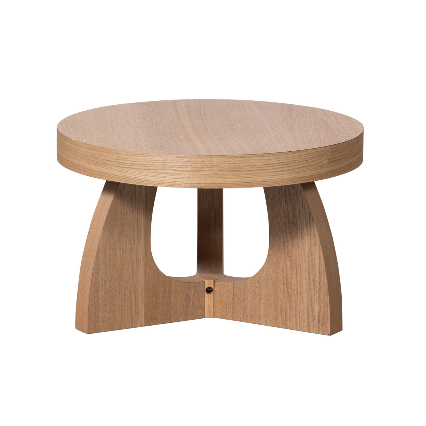 Tala Side Table MDF Veneer Natural 35xo55cm