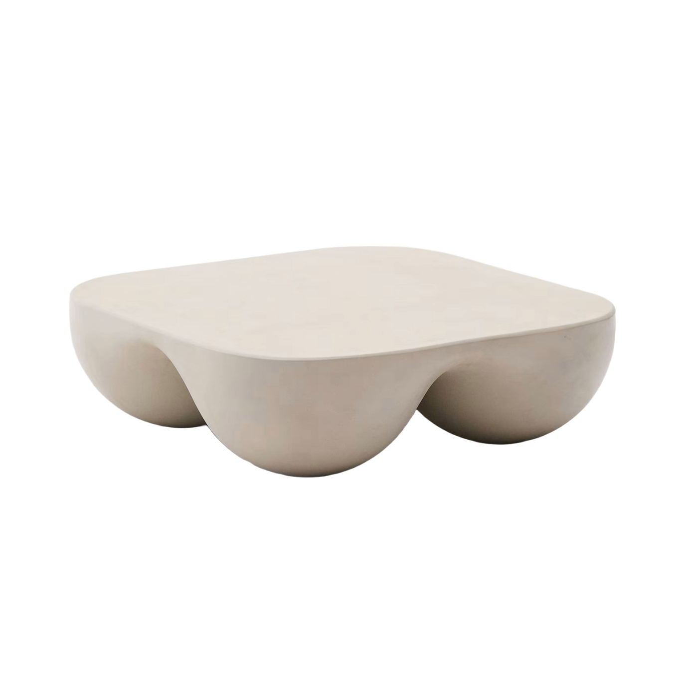 Stolik kawowy COLBA beżowy polystone