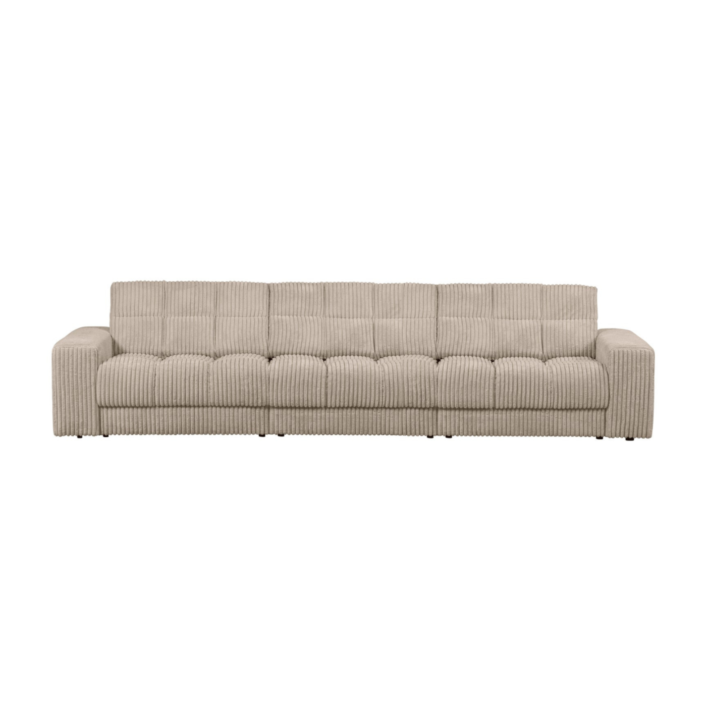 3-seater SOFA SECOND DATE Beige corduroy