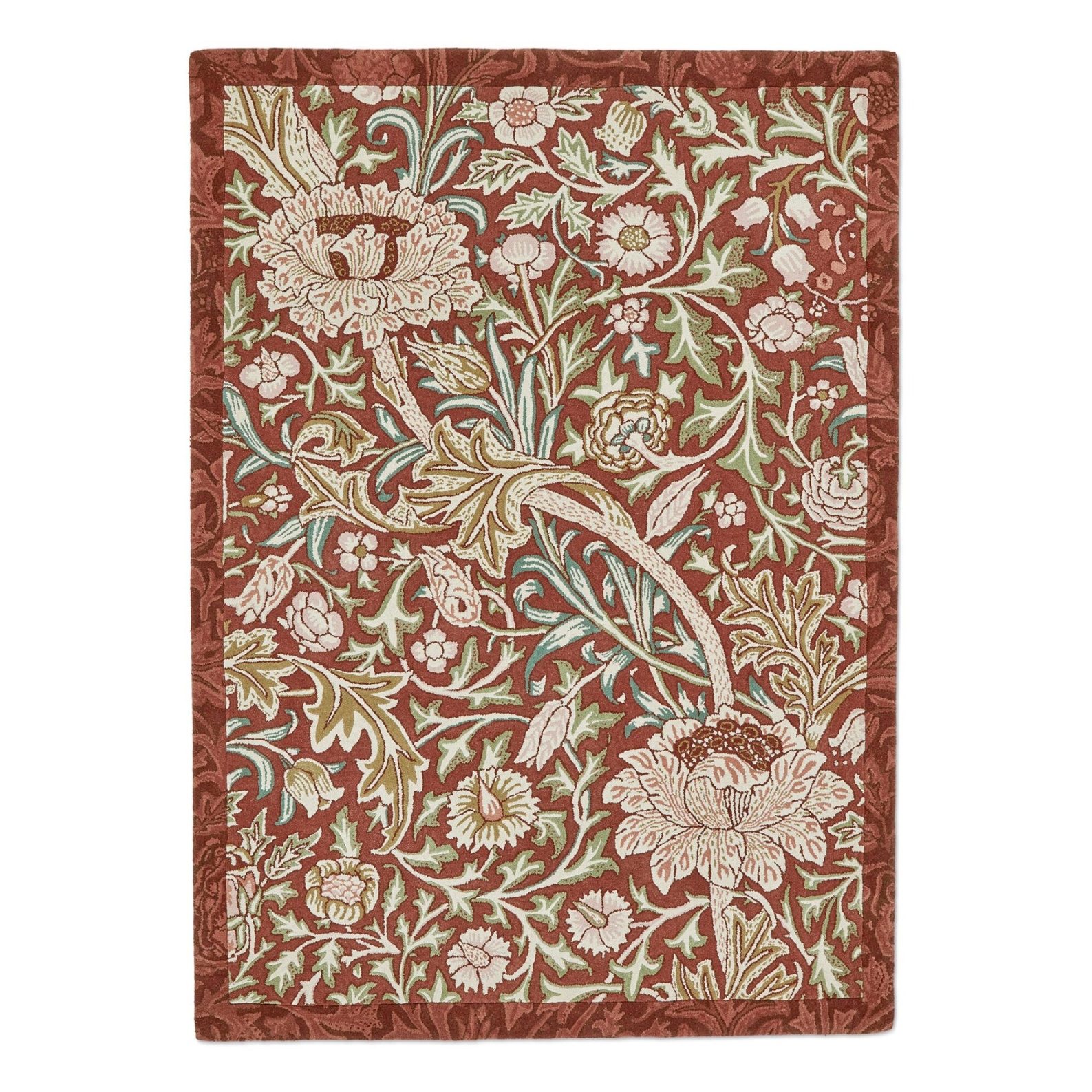 Teppich MOREW TRENT RED HOUSE burgund 