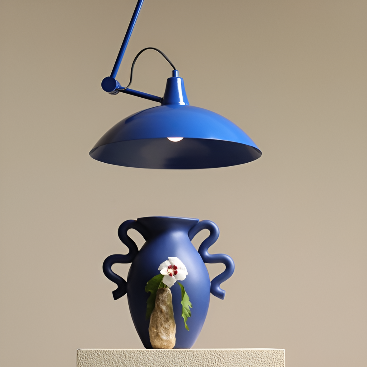 MELOS Deckenleuchte blau