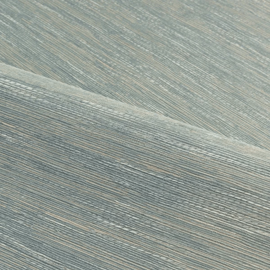 Strukturierte Tapete, die Jacquardstoff imitiert TATAMI - PIERRE BLEUE grau-blau