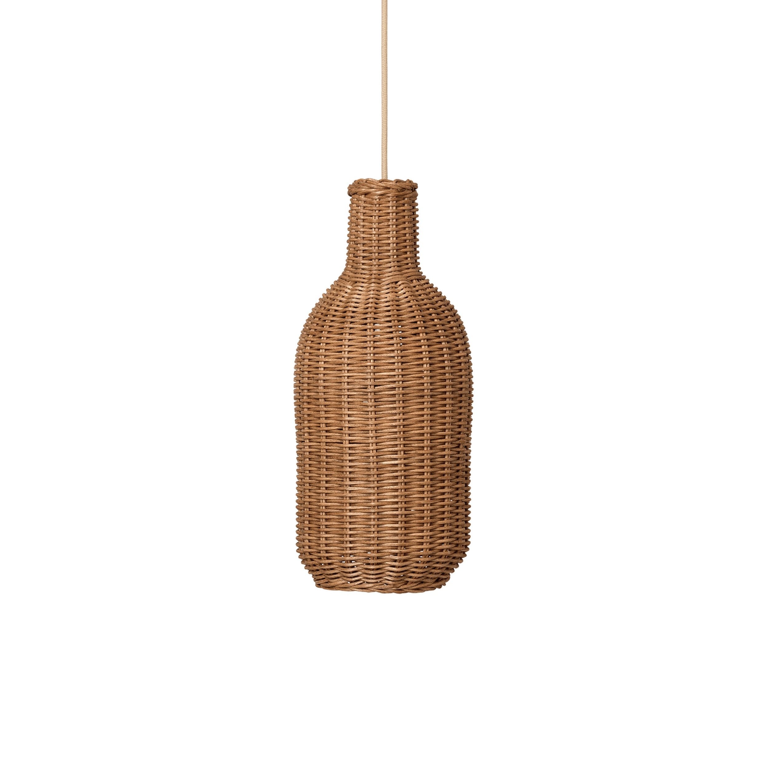 Braided Bottle Rattan lampshade