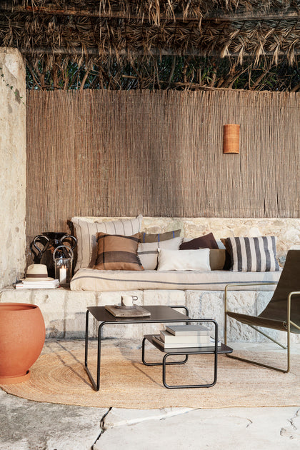 Dou Rattan Wandlampenschirm