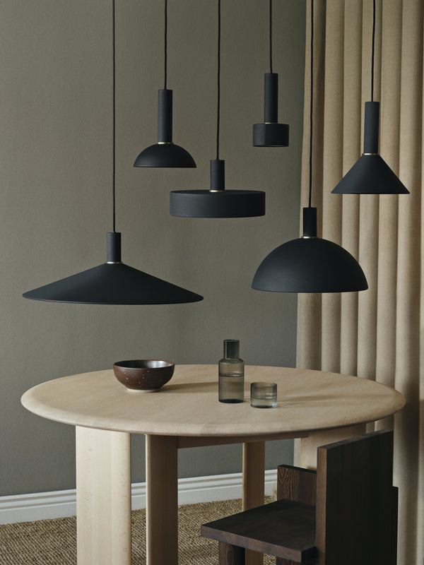 Collect black hanging lamp