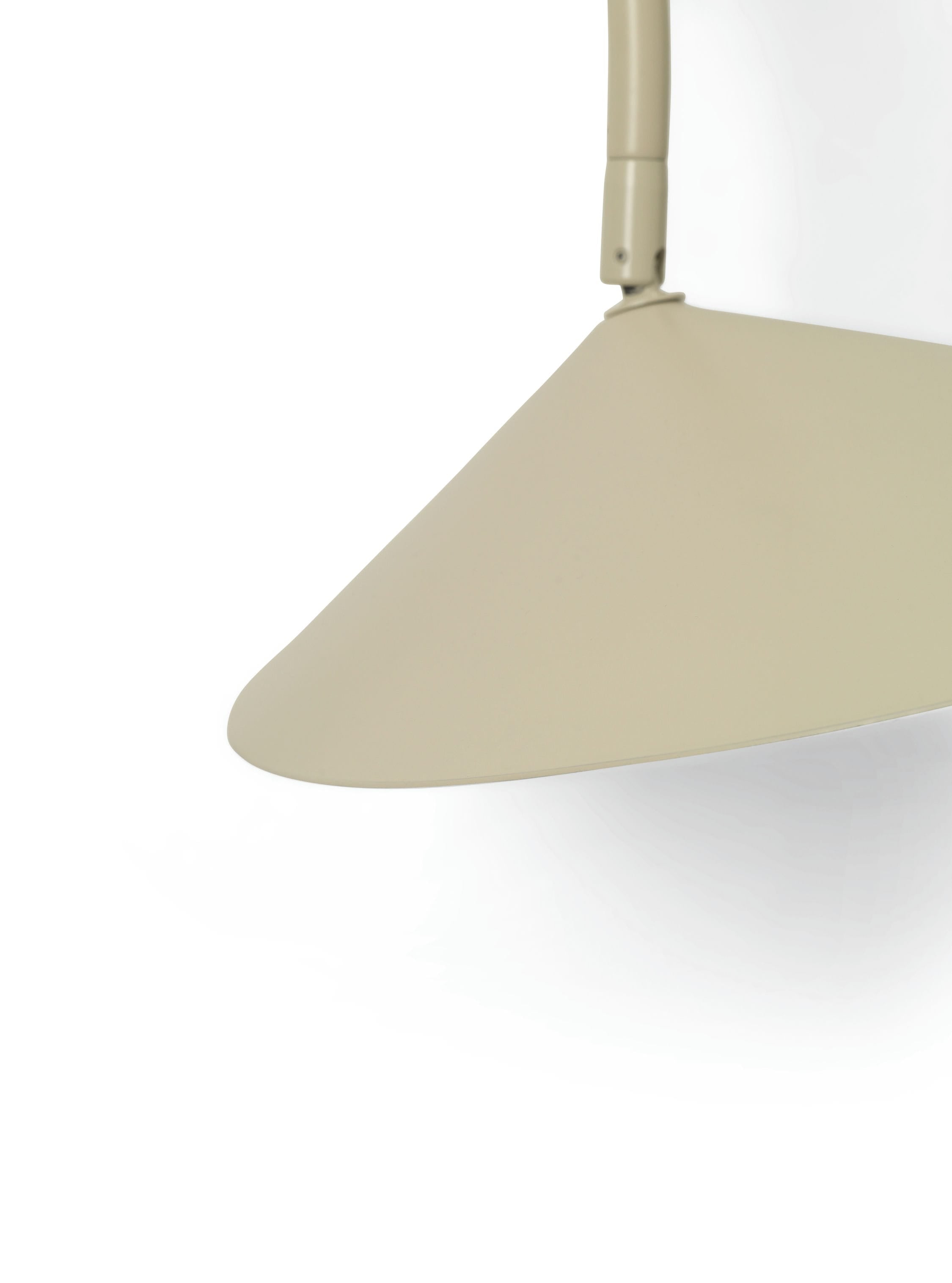 Beige arum wall lamp