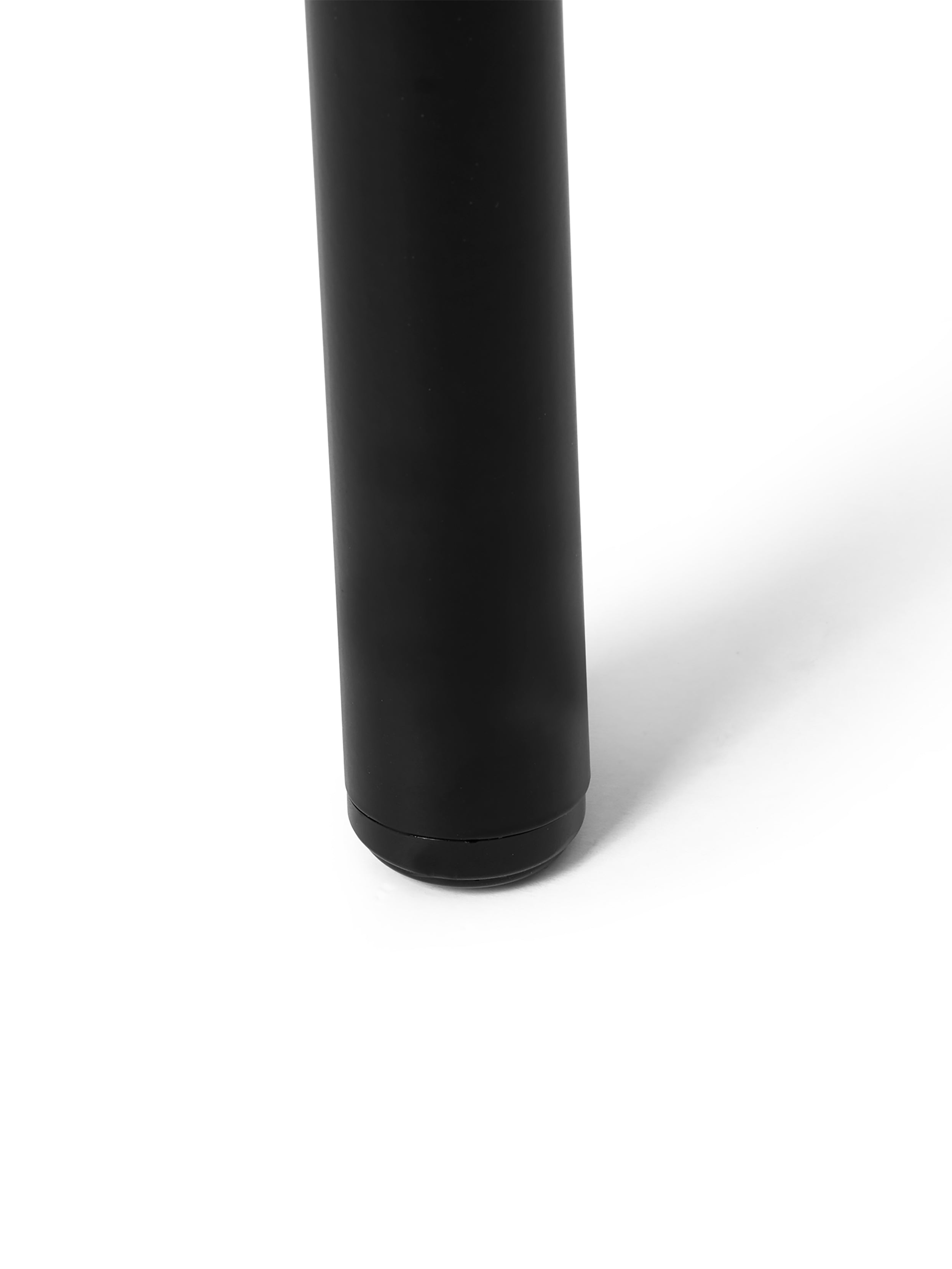 Stuhl RICO Louisiana schokoladenbraun mit schwarzem Fuß