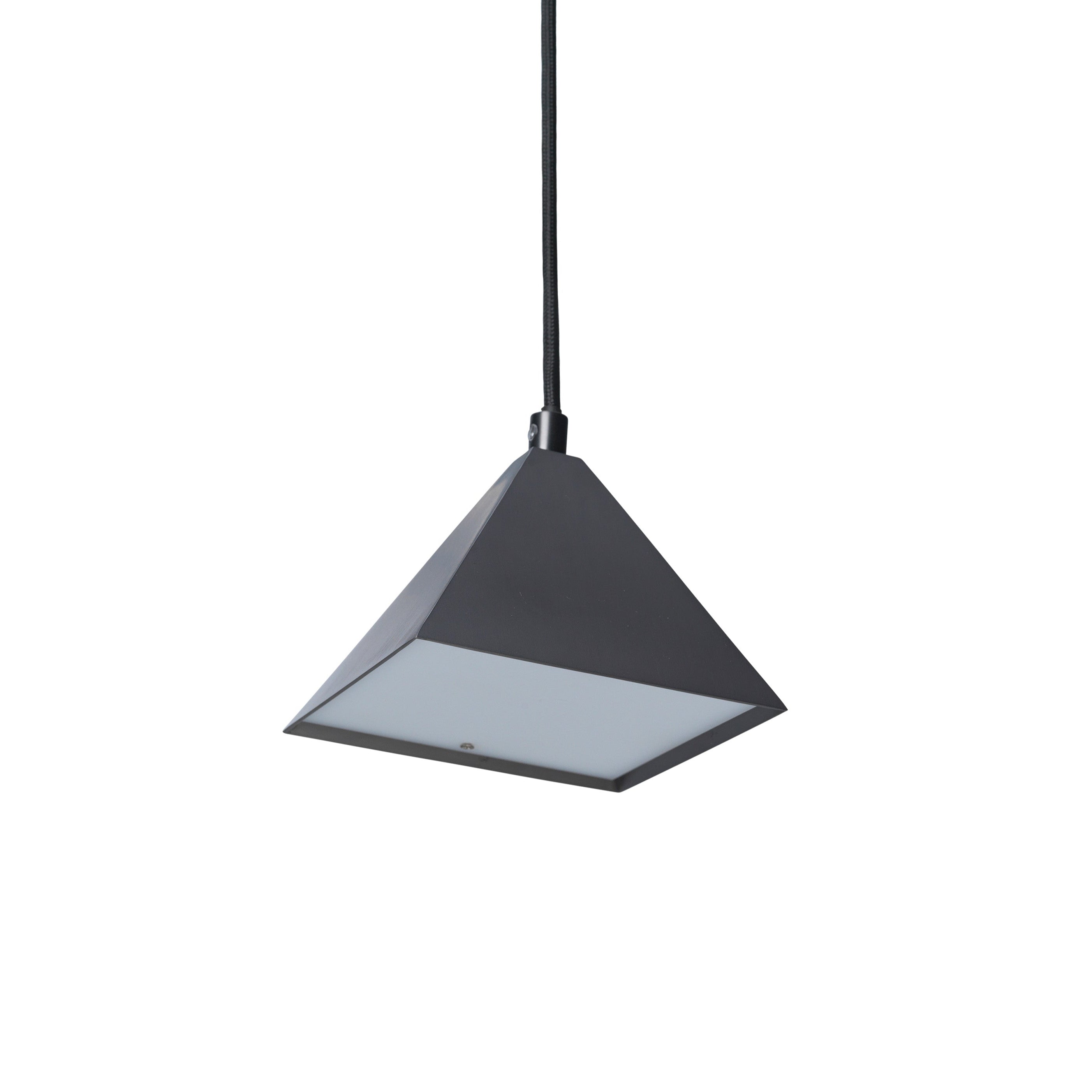 Kare Black Steel Hanging Lampe