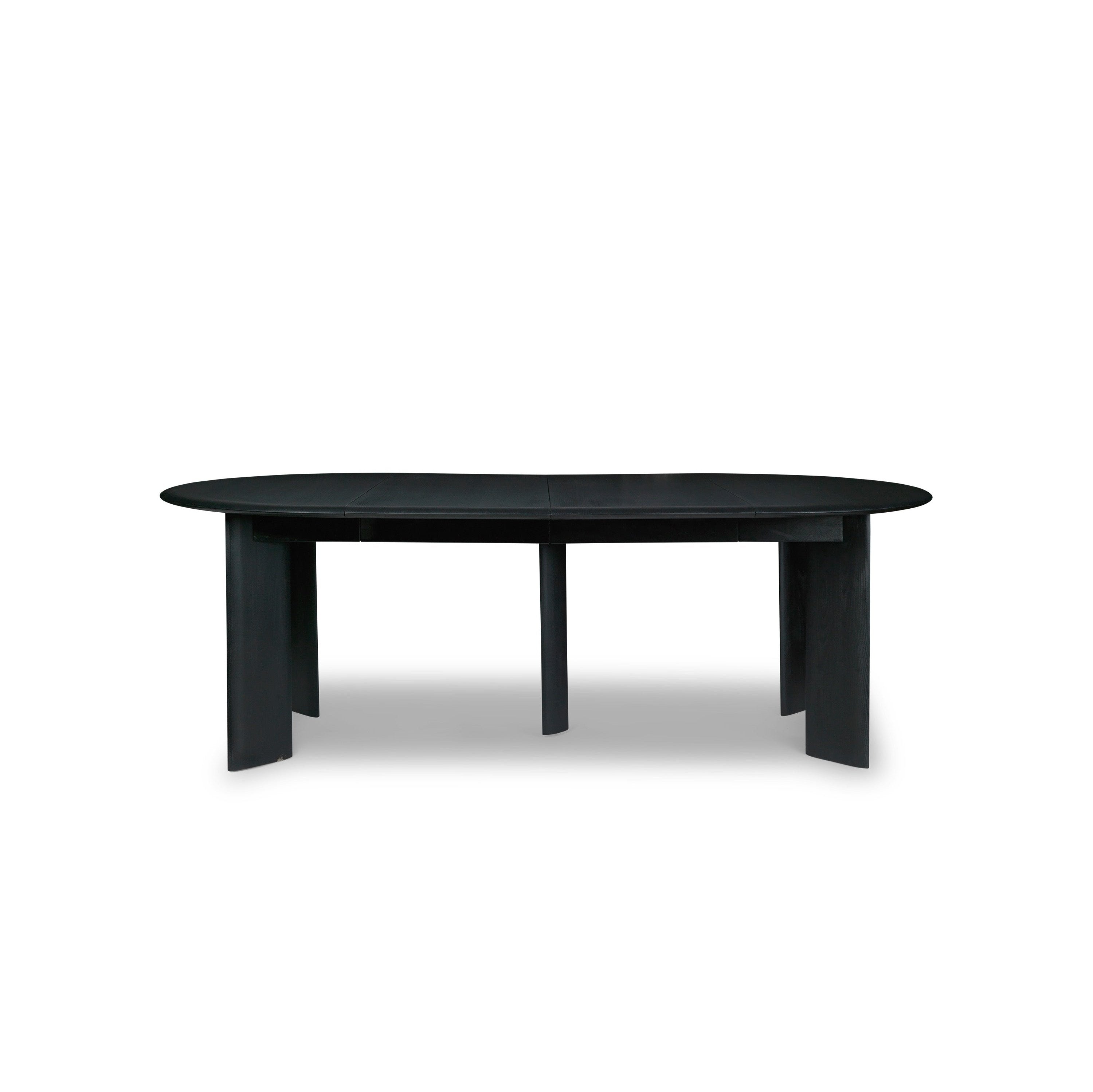 Black Bevel Black Folded Table