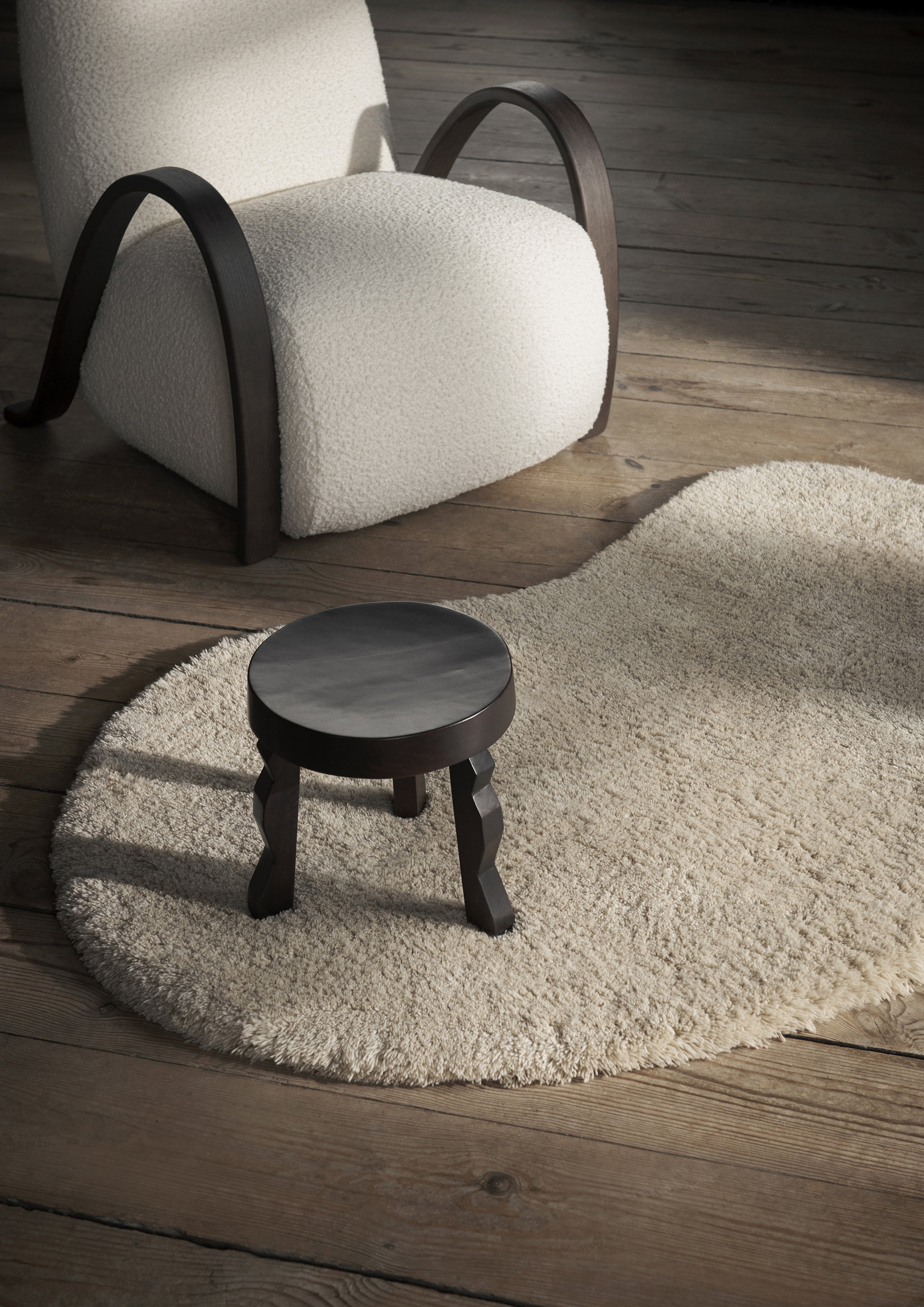 Faye Stuhl Mango Holz