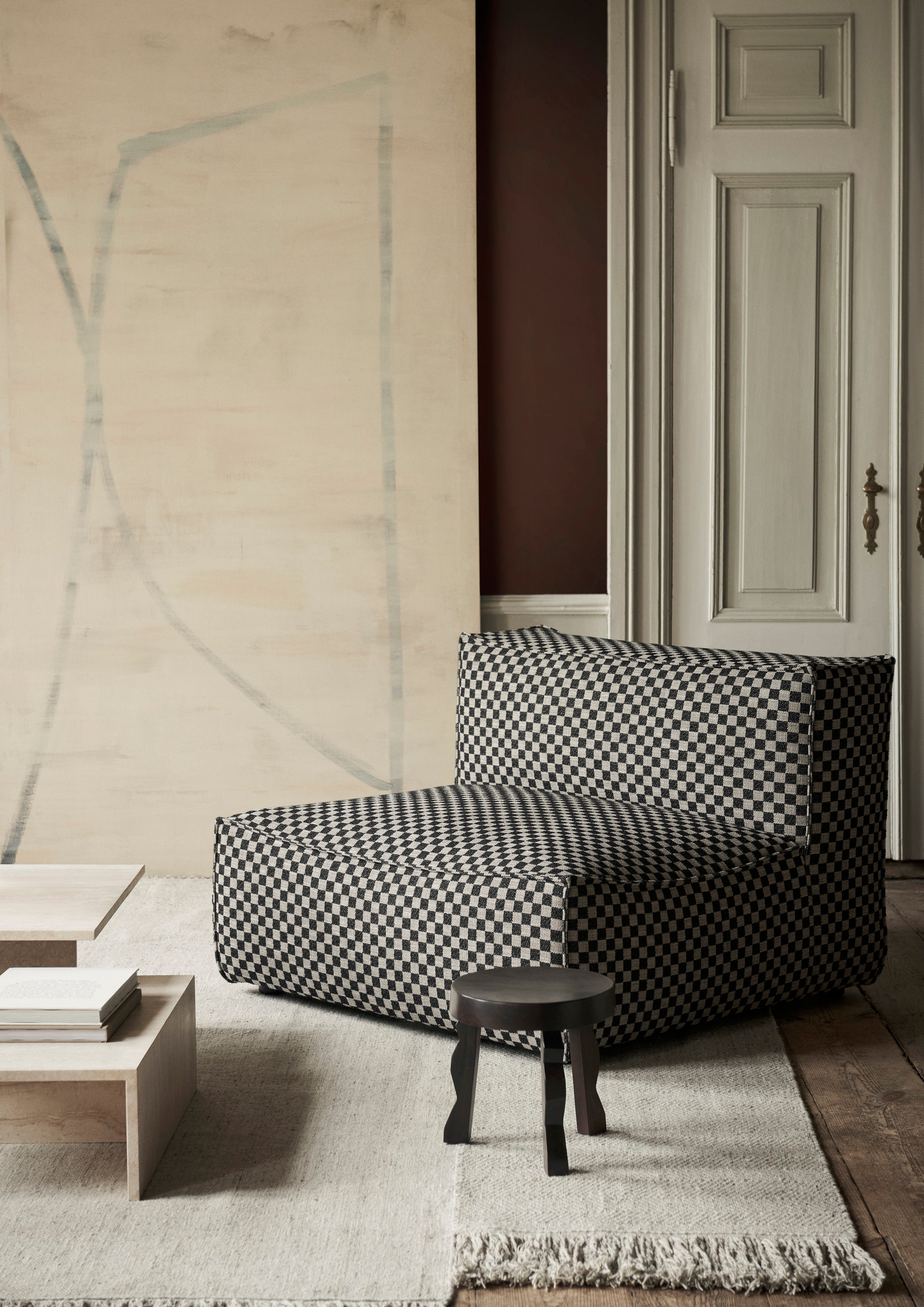 Faye Stuhl Mango Holz