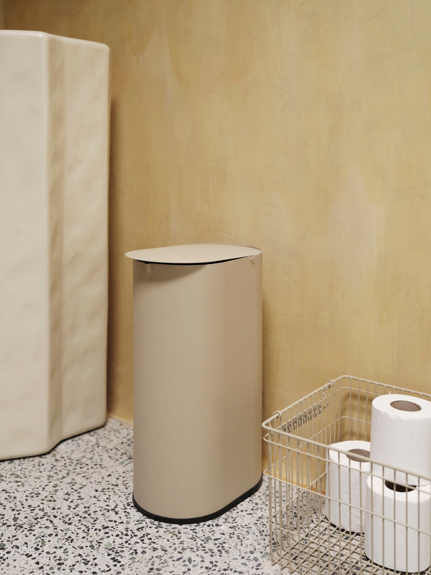 ENKEL BIN waste container beige
